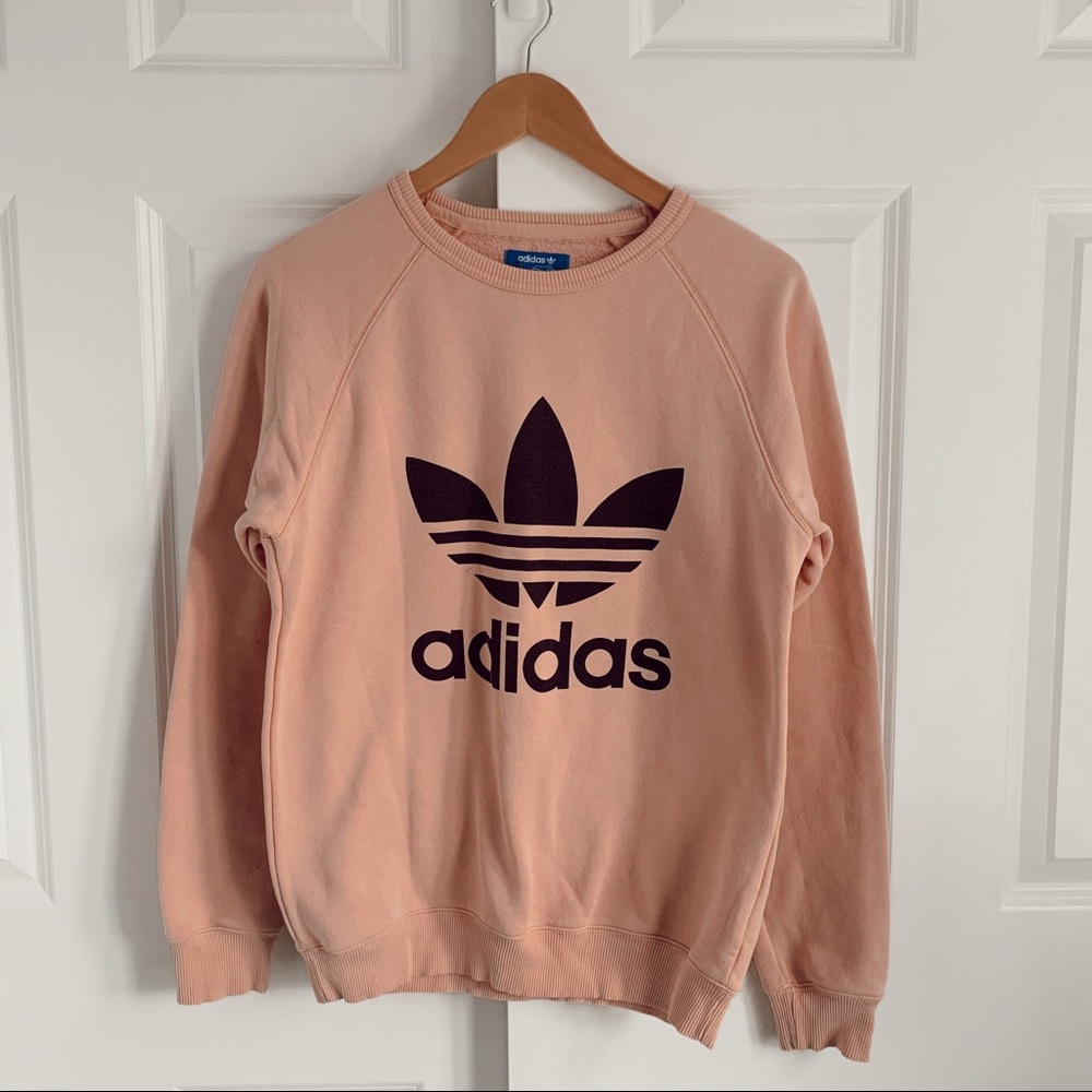 ❌SOLD❌Adidas Pink Sweatshirt Size Small